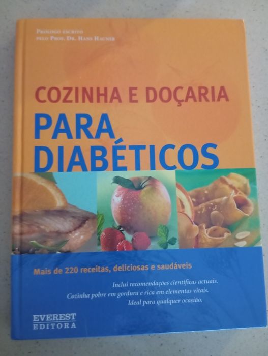 Livro Cozinha E Doçaria Para Diabéticos