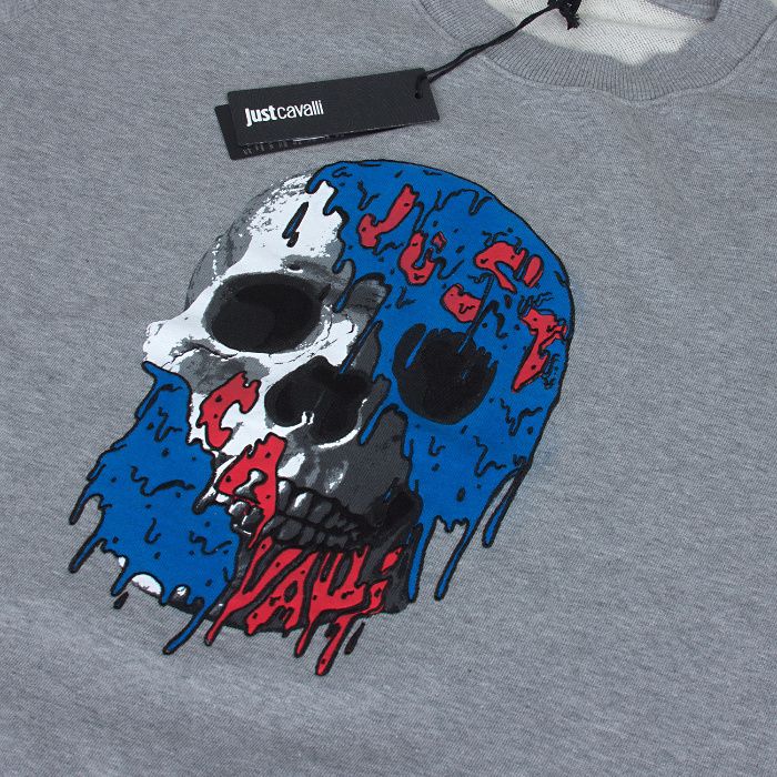 JUST CAVALLI luksusowa włoska bluza NOWOŚĆ -55%