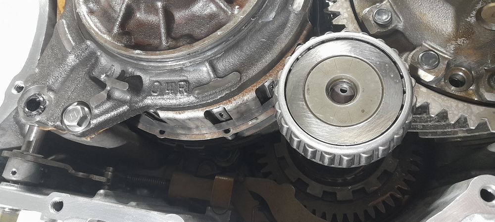 Caixa automática reconstruinda, mecatrónica