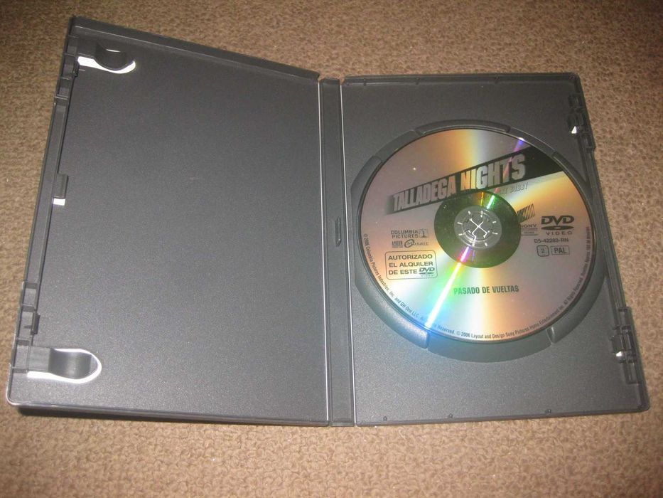 DVD "As Corridas Loucas de Ricky Bobby" com Will Ferrell