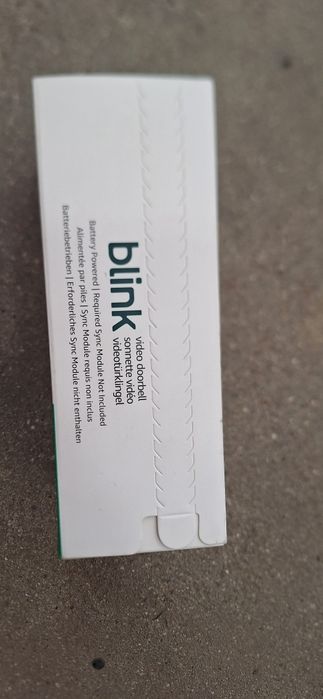 Wideodzwonek Blink Video Doorbell czarny