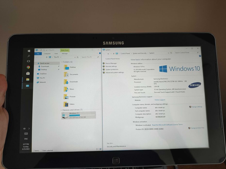Планшет Samsung ATIV Smart PC 500T1C-A01