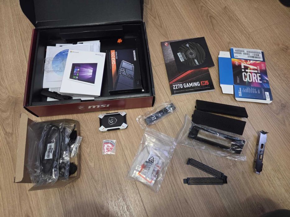 Komputer gamingowy i7-7700K / 32GB / 1TB SSD / GTX 1080 / Win 11 Pro