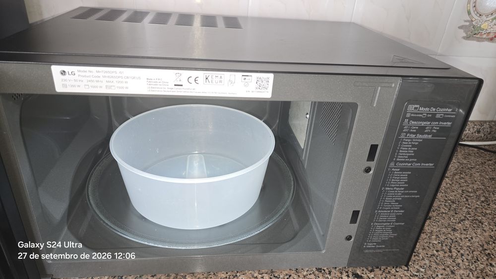Micro-ondas LG novinho