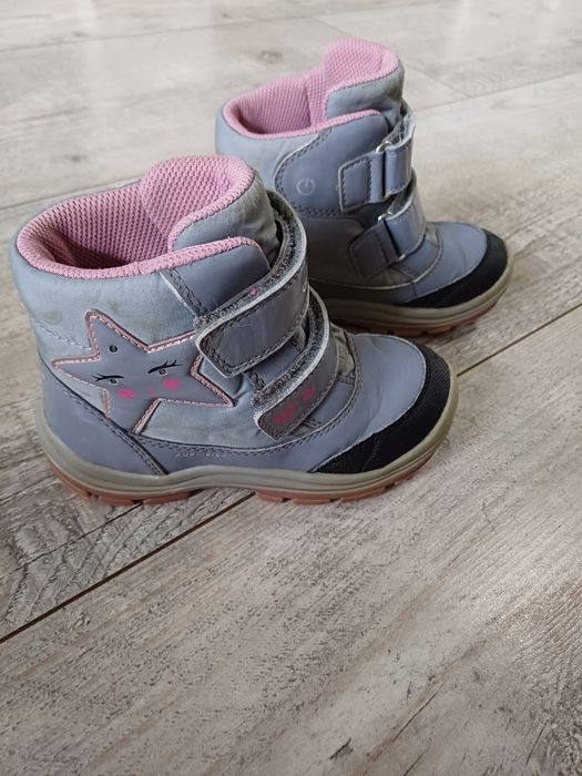 Śniegowce geox zimowe buty dla dziewczynki 26