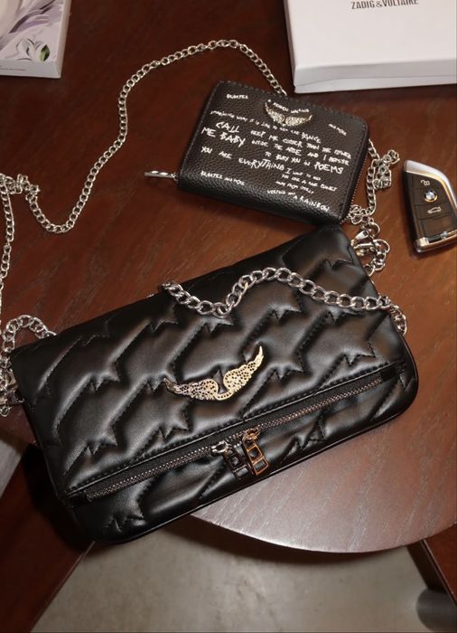 Сумка zadig&voltaire клатч  rock