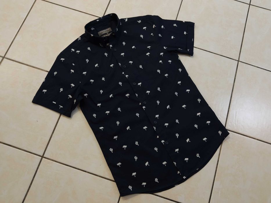 PRIMARK - NOWA! Koszula Męska krótki rękaw rozmiar S