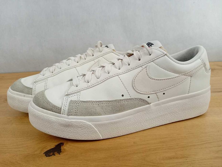 Nike BLAZER LOW PLATFORM W, rozmiar 41, na platformie
