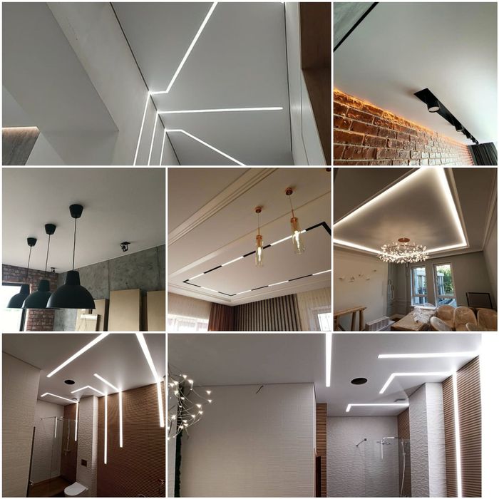 Натяжні стелі. Натяжные потолки. Натяжной потолок