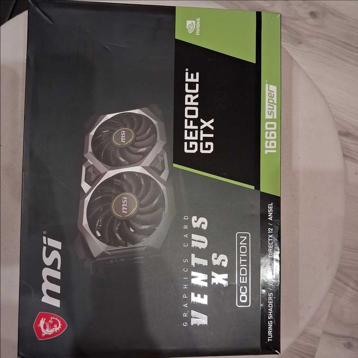 msi geforce gtx 1660 super ventus xs