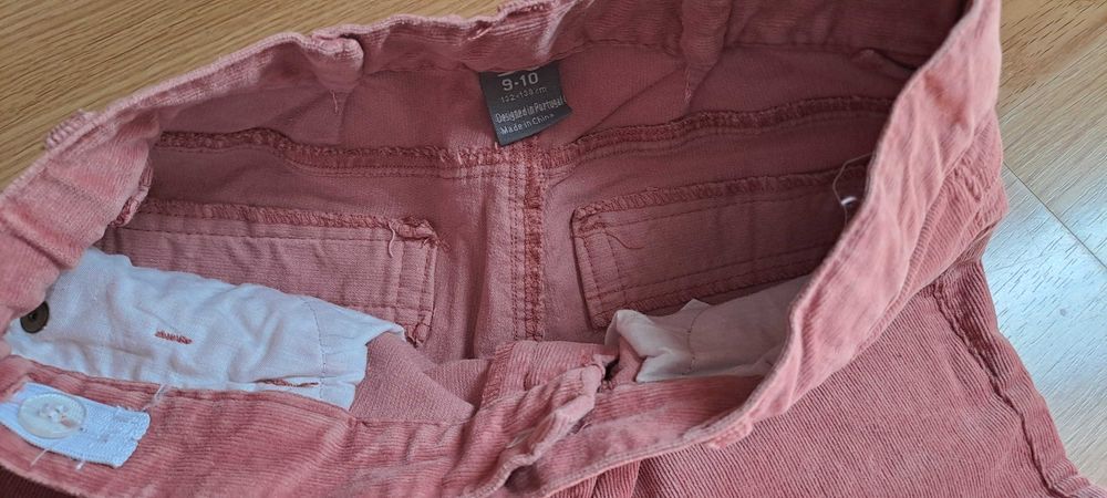 Calças Bombazine Zara: Tam 9-10 Anos