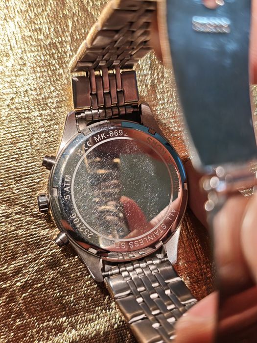 Relógio Michael Kors Benning MK8692 cronógrafo – aço inox