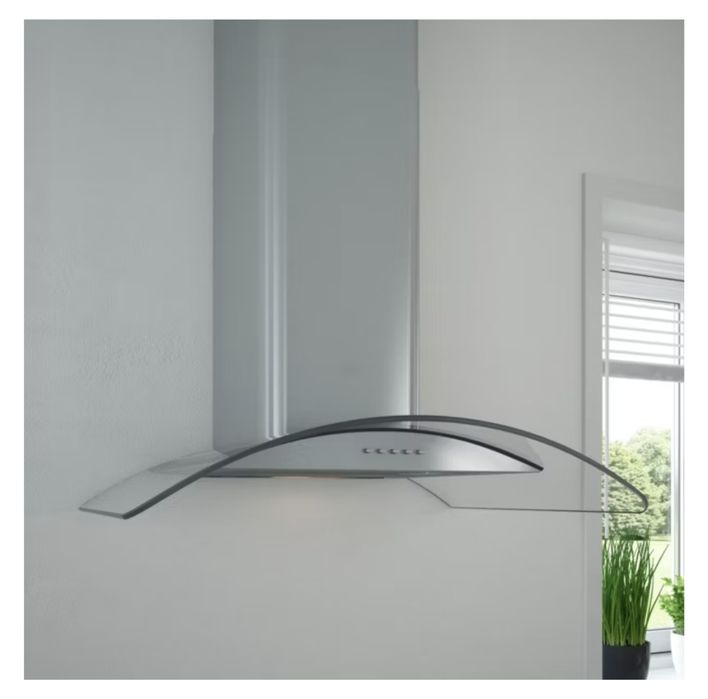 Okap kominowy Cooke&Lewis CLCGS60 60 cm stal szkło.