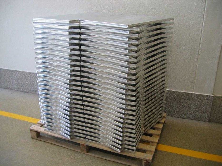 Tabuleiros de alumínio para pastelaria e padaria, latas pasteleiro