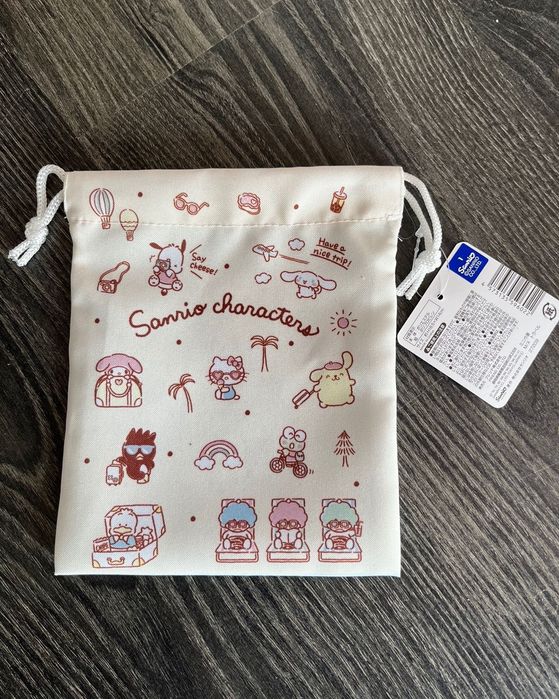 Torebka saszetka na drobiazgi Cinnamoroll My Melody Sanrio Hello Kitty