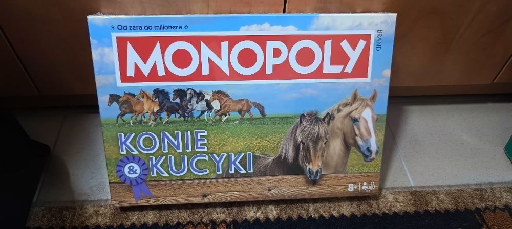 Nowa gra monopoly konie i kucyki Hasbro kultowa gra