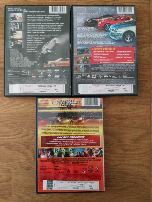 Pack "Velocidade Furiosa" (Fast Furious)