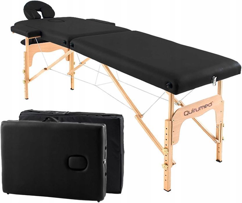 Drewniany stół do masażu QUIRUMED Komfort i wytrzymałość w jednym