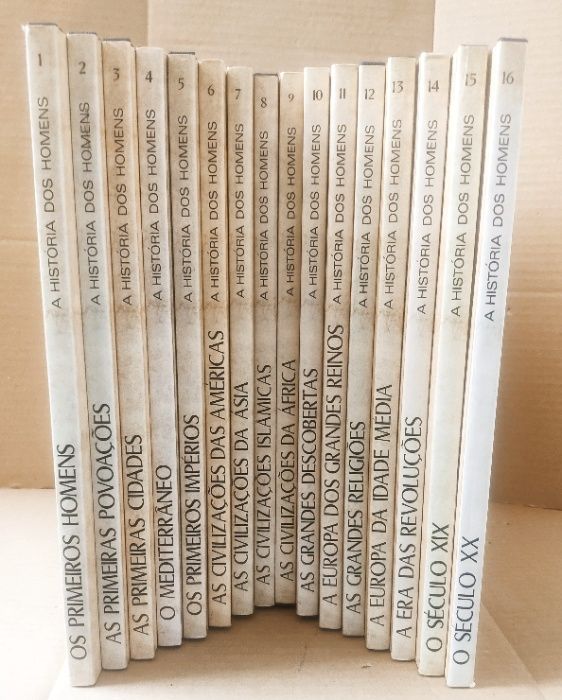 A HISTÓRIA DOS HOMENS - 16 Volumes