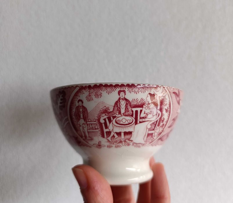 Par de Taças em Faiança