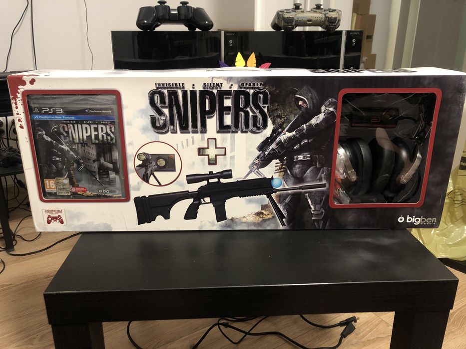 Snipers Playstation Move PS3 Karabin snajperski zestaw kolekcjonerski