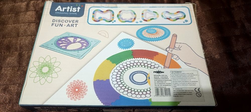 Spirograph Kreatywny zestaw edukacyjny Spirograf