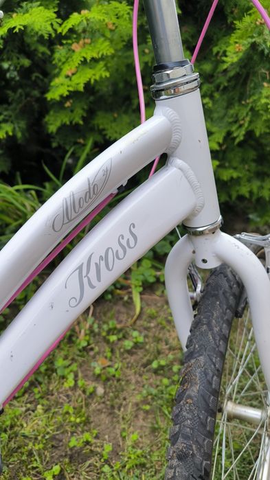 Kross Modo 24" – biało-różowy – zadbany – 550 zł