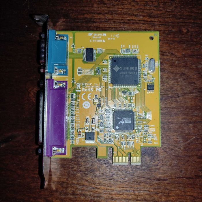 Плата розширення паралельний порт Sunix PCIe Port 299 грн