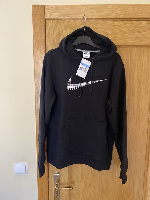 Sweatshirt preta nike NOVA