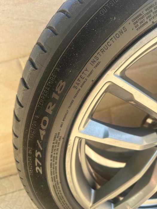 4 Jantes /Pneus BMW originais