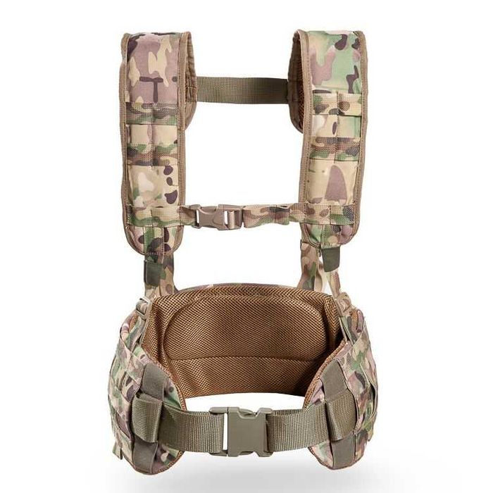 Ремінно-плечова система WARBELT без підсумків в кольорі мультикам