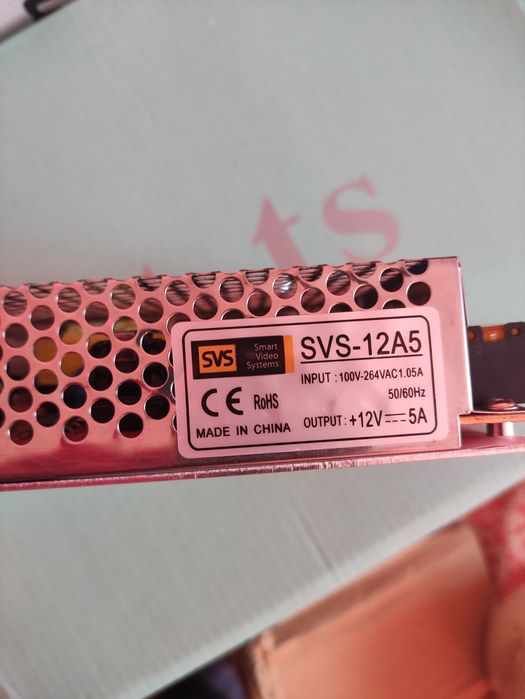 Блок живлення 12v, 5 ампер