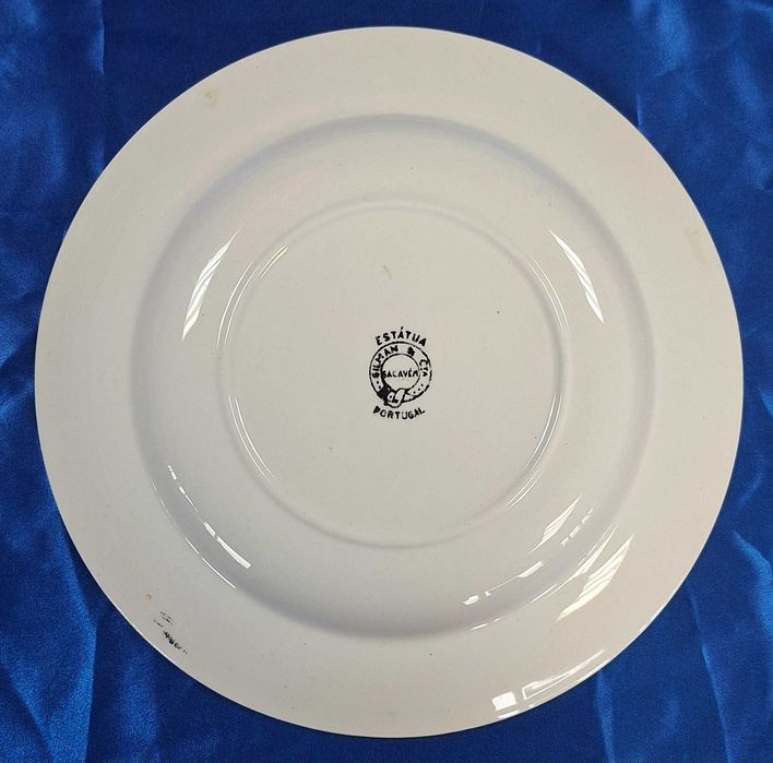 Serviço de Loiça (Cavalinho) de Jantar de Sacavem  p/ 12 pessoas om 55 Peças