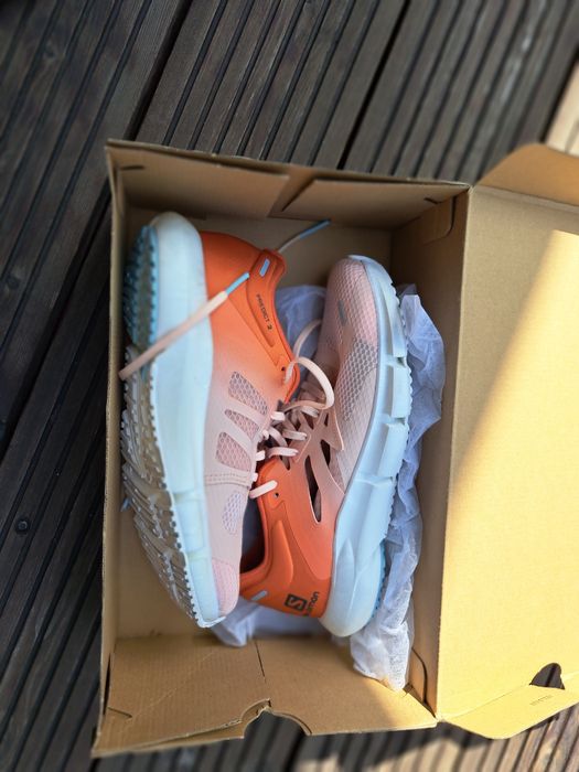 Buty do biegania marki Salomon Predict2, rozmiar EU40 2/3 w kolorze  ł