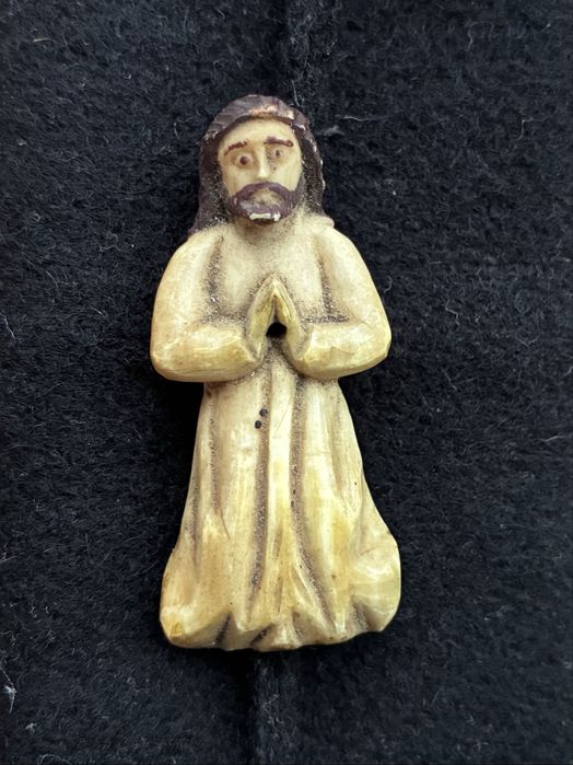Cristo em osso indo português século XVIII