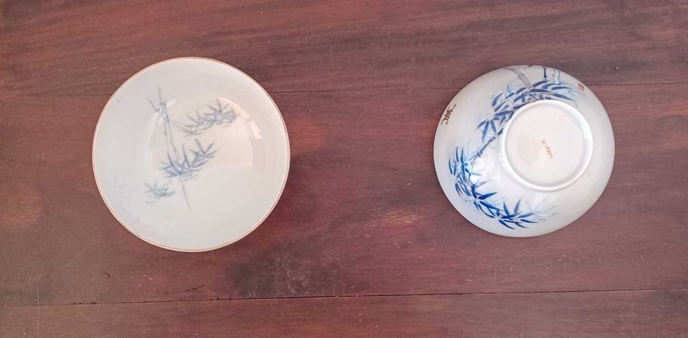 Antiguidade *Serviço de mesa loiça feita mão no Japão 98 peças