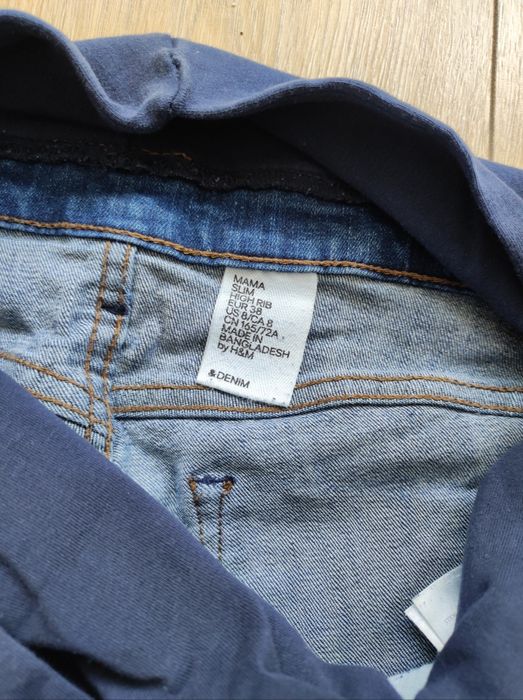Jeansy ciążowe H&M - rozmiar 38