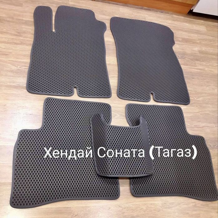 Коврики Ева в салон + багажник. EVA коврики, любой цвет авто