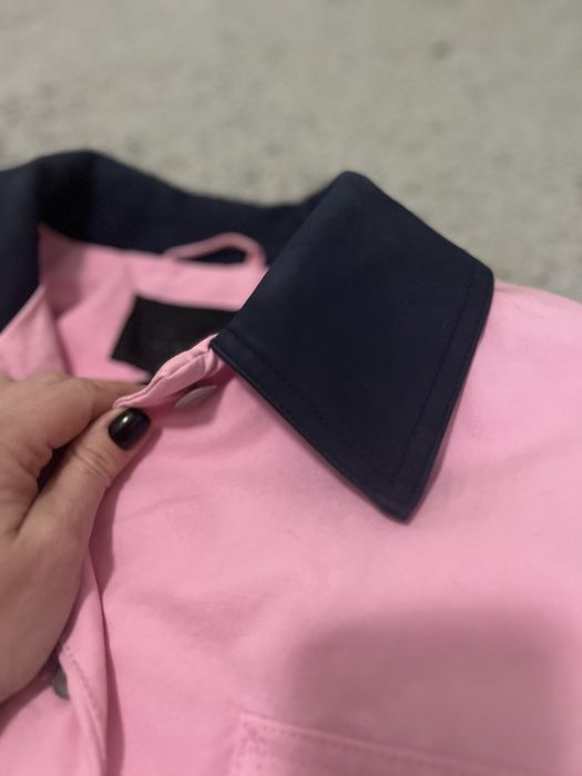 Куртка Zara рожева oversize M-L весна осінь jacket Zara workwear
