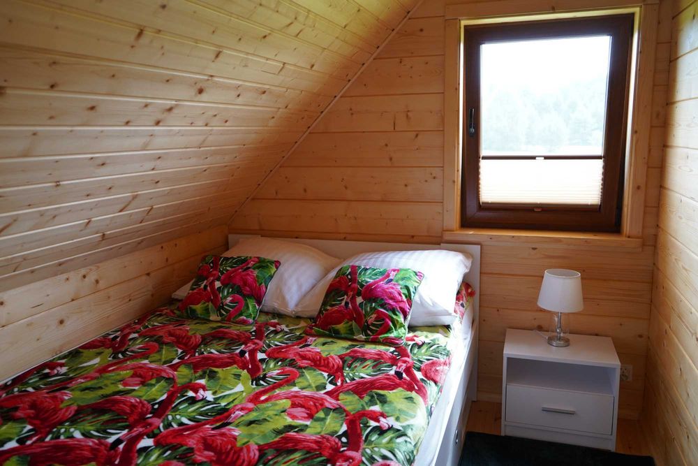 Domek na Mazurach "MAZURSKIE ZACHODY", jezioro, prywatny pomost.