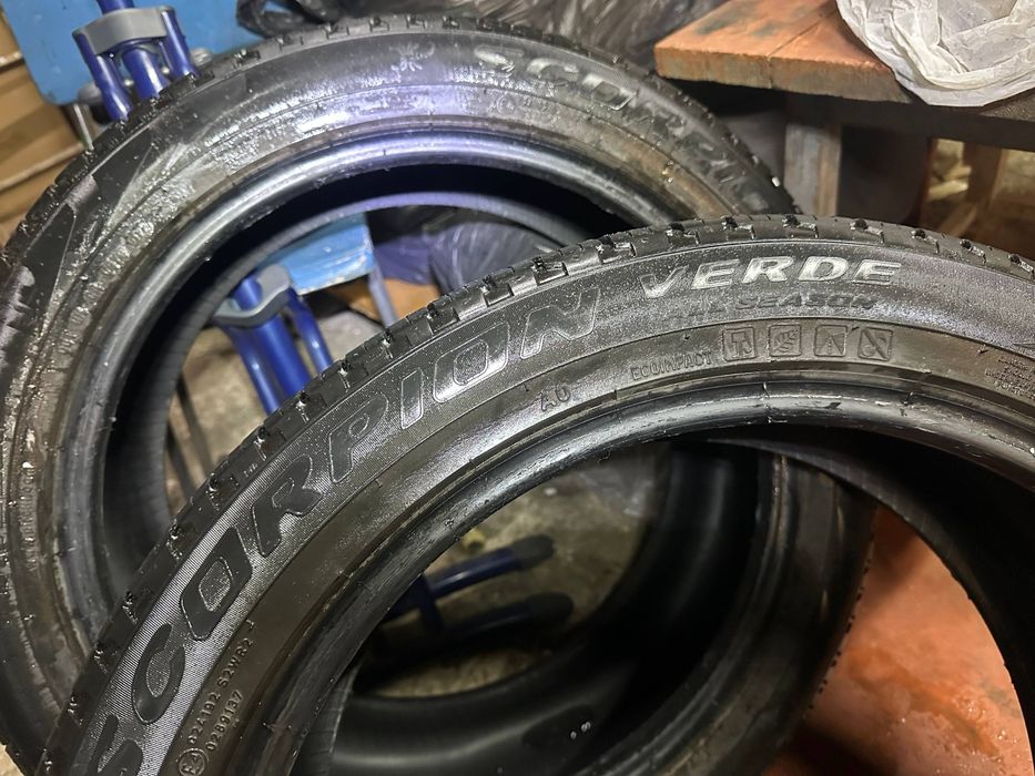 2шт 255 45 255 45 20 Pirelli Scorpion verde all season 01/22