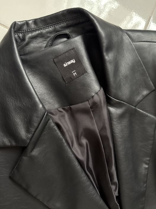 Шкіряний піджак Sinsay