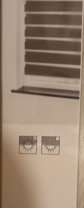 Roleta wewnetrzna dzień noc 140x180 nowa