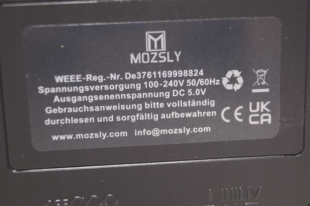 MOZSLY rotomat na 1 zegarek Cichy czarny ręcznie wykonany skórzany