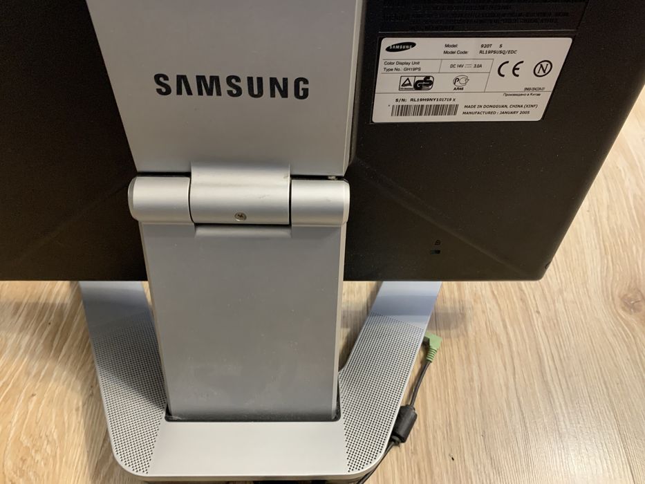 Monitor 19” Samsung SyncMaster 920T dla Grafika