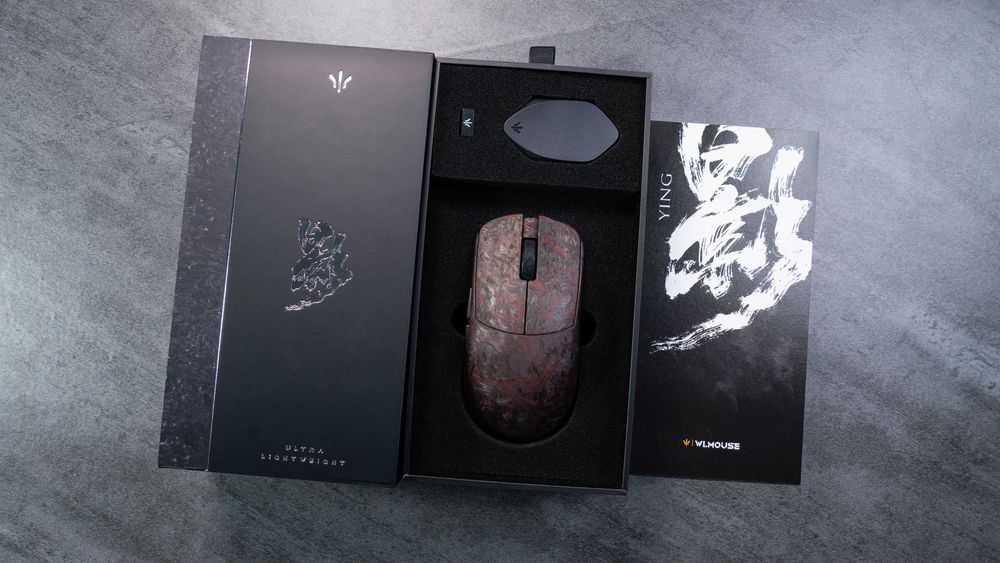 WLmouse Ying 青 Игровая мышь Wlmouse Ying Carbon Fiber Blue – фото, отзывы