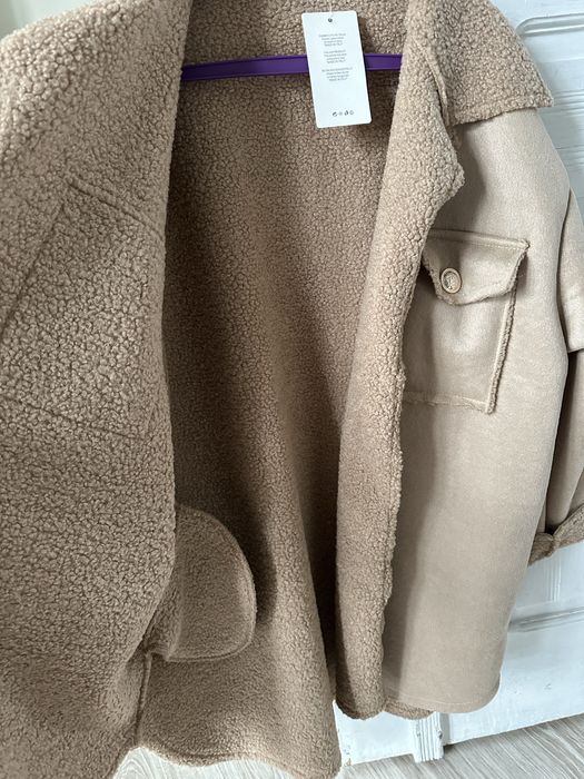 Płaszcz kurtka koszulowa misiu