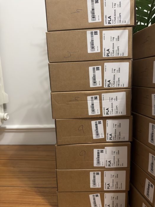 Filamento PLA - Bobines 1KG - Varias Cores