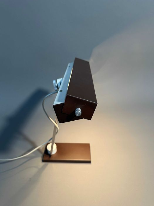 Lampka kreślarska Klaus Musinowski Veb Halle DDR lata 60-te