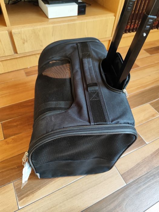 Transporter na kółkach dla kotów lub małych psów Croci